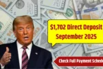 Direct Deposit Payment September 2025