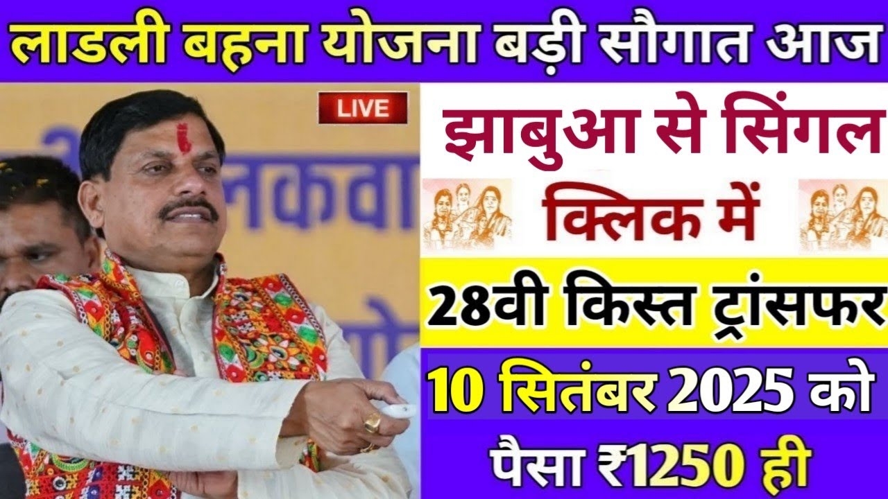 Ladli Behna Yojana 28th Installment