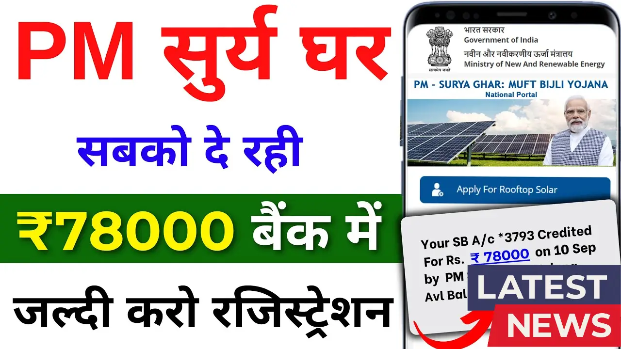 PM Surya Ghar Muft Bijli Yojana 2025