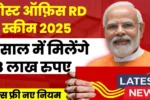 Post Office RD Scheme 2025