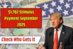 Stimulus Payment September 2025