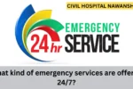 What kind of emergency services are offered 247