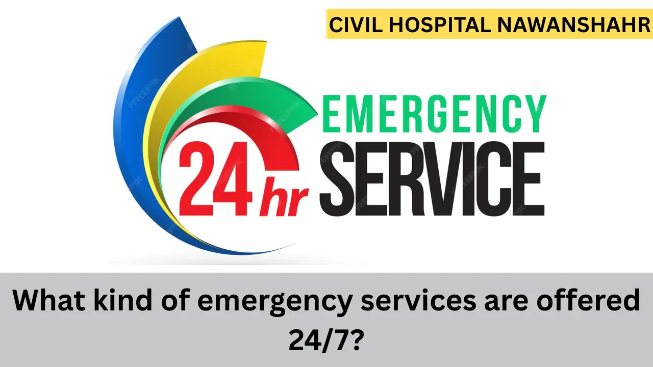 What kind of emergency services are offered 247